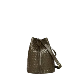 Adele Bucket Handbag in Olive