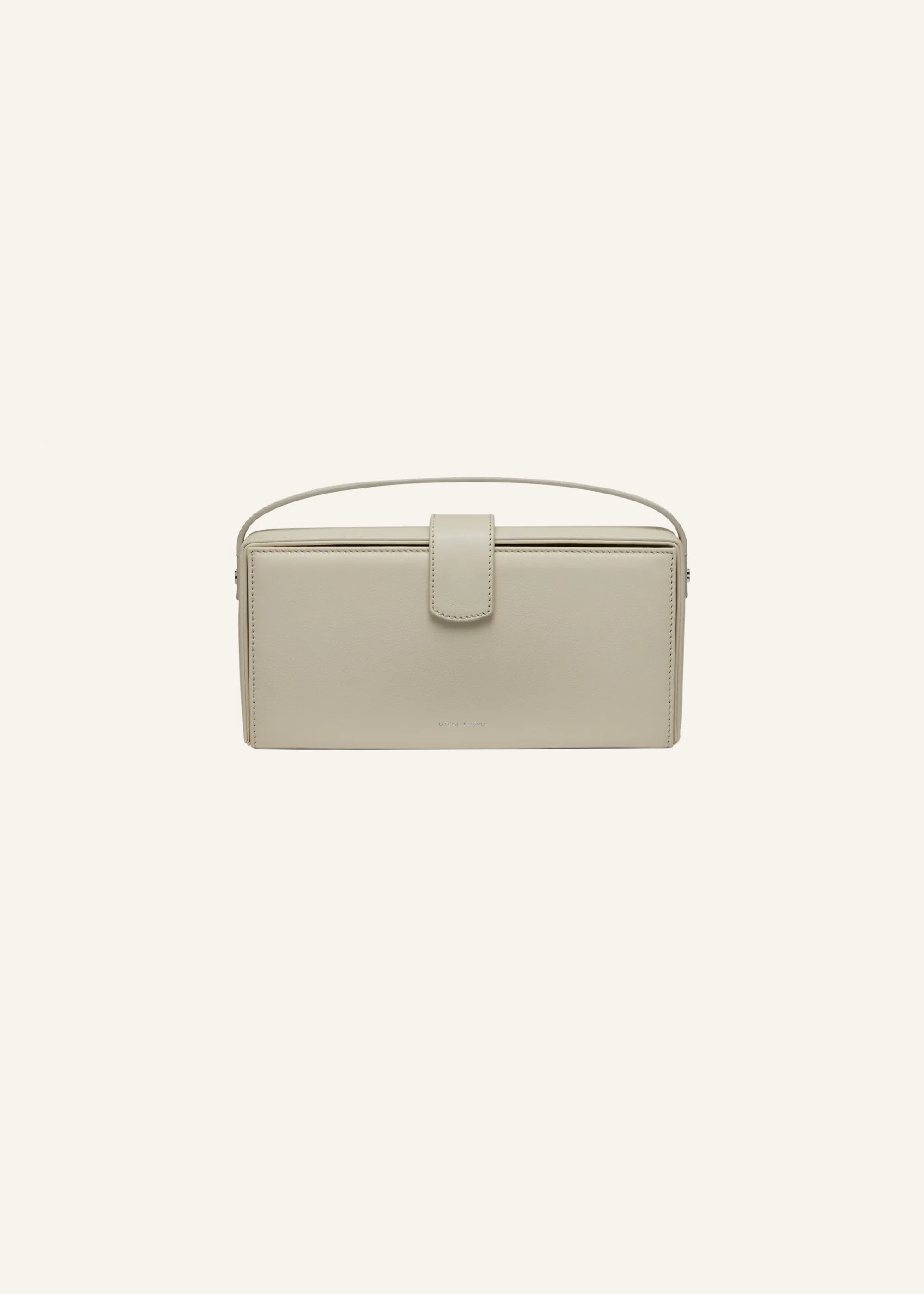 Apolonia bag in cream leather