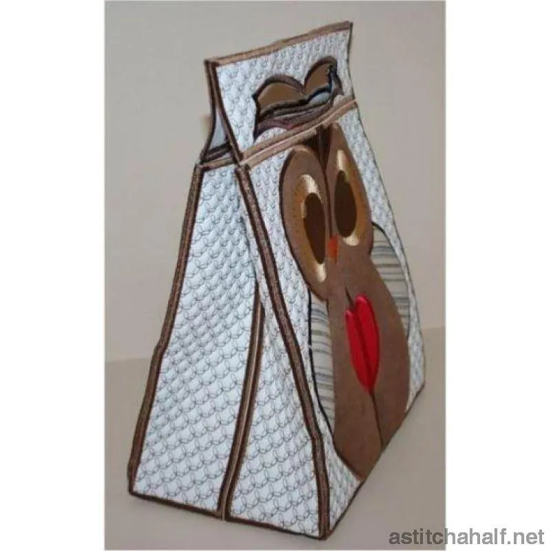 Archimedes Owl Bag