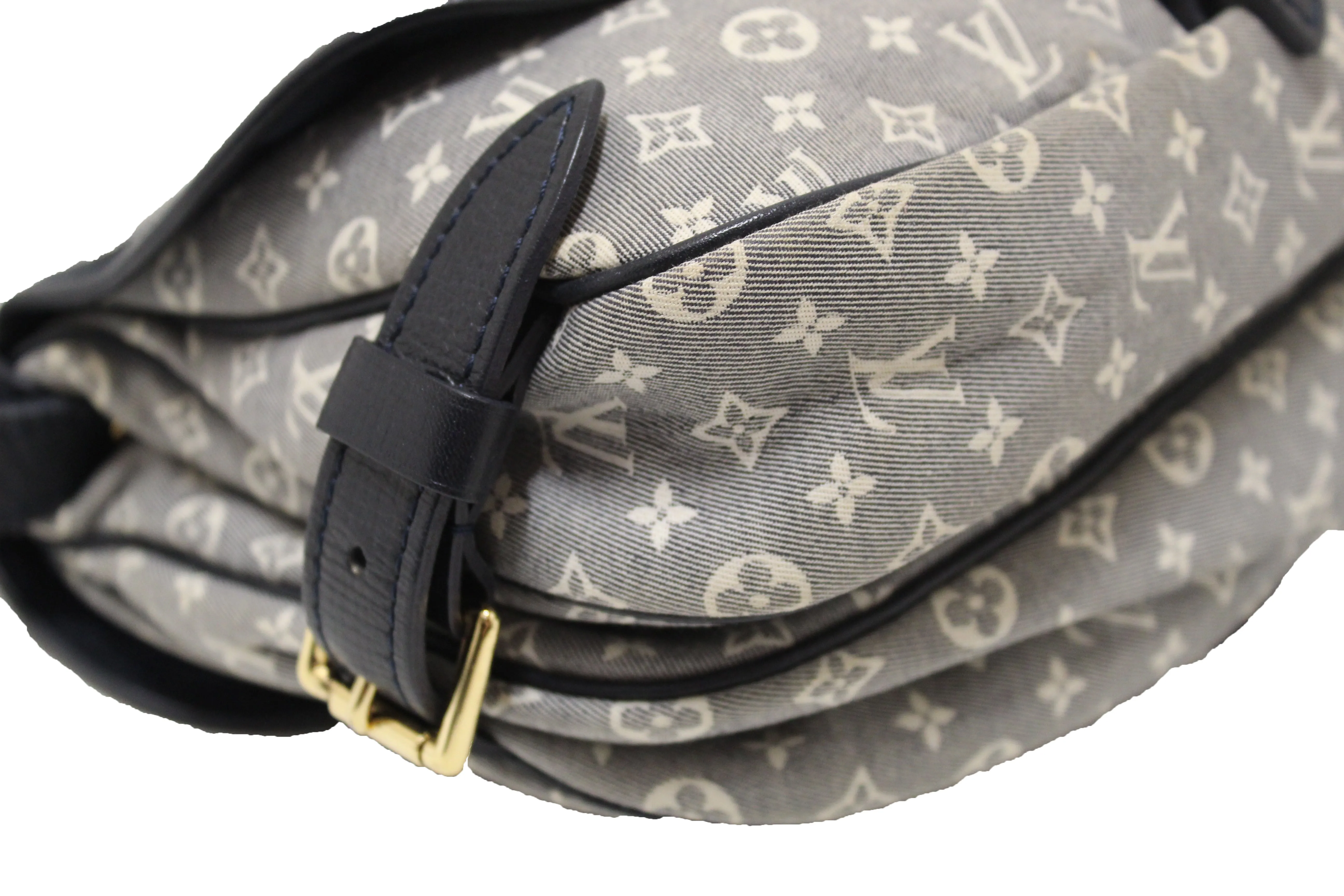 Authentic Louis Vuitton Encre Monogram Idylle Saumur PM Messenger Bag