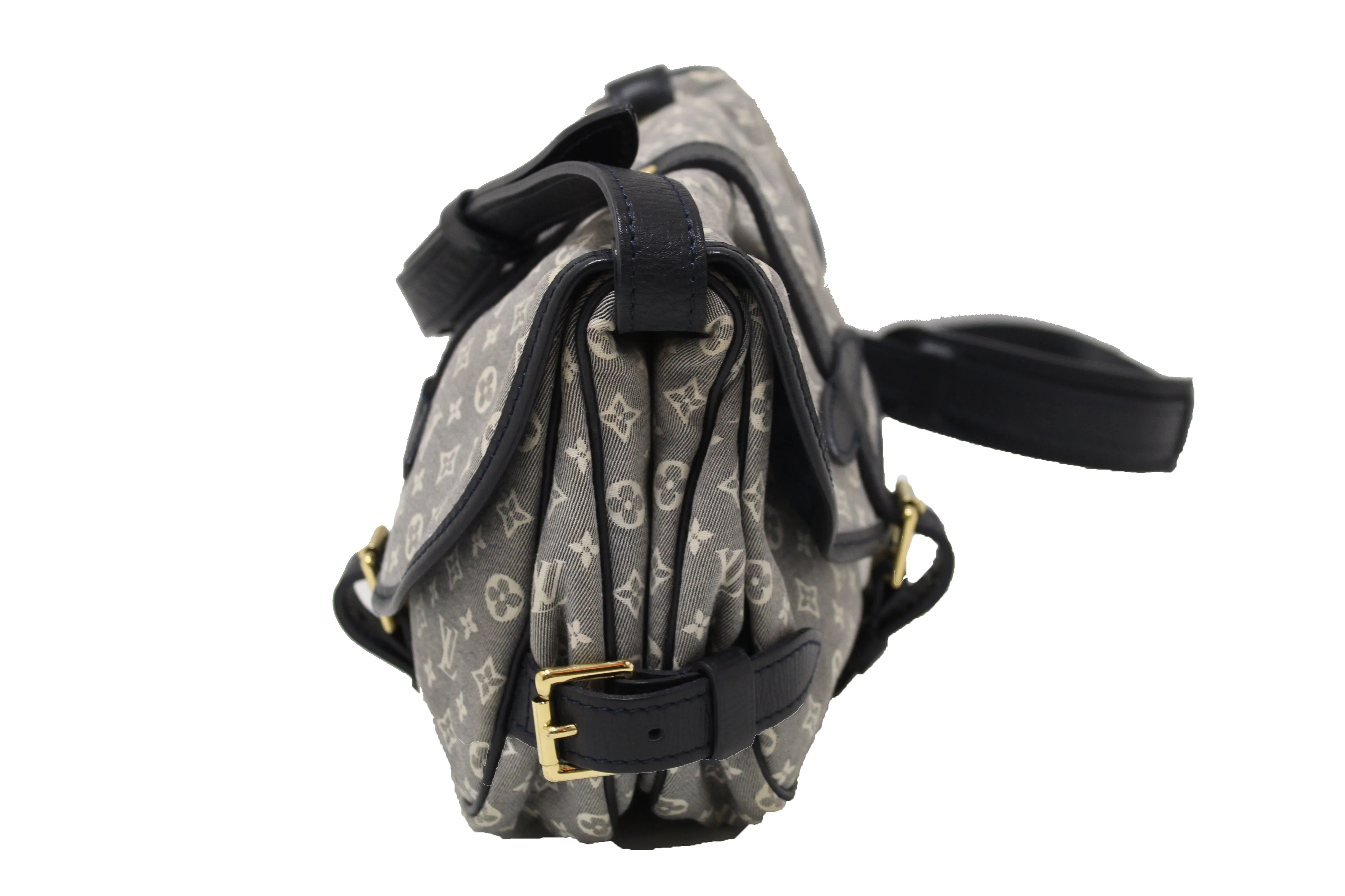 Authentic Louis Vuitton Encre Monogram Idylle Saumur PM Messenger Bag