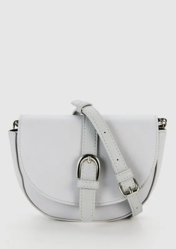 BARCELONA Buckle Detail Crossbody Bag Cloud