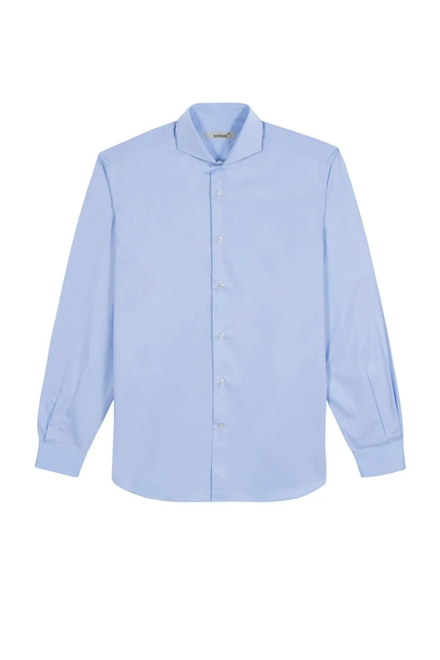 basic sky blue cotton shirt