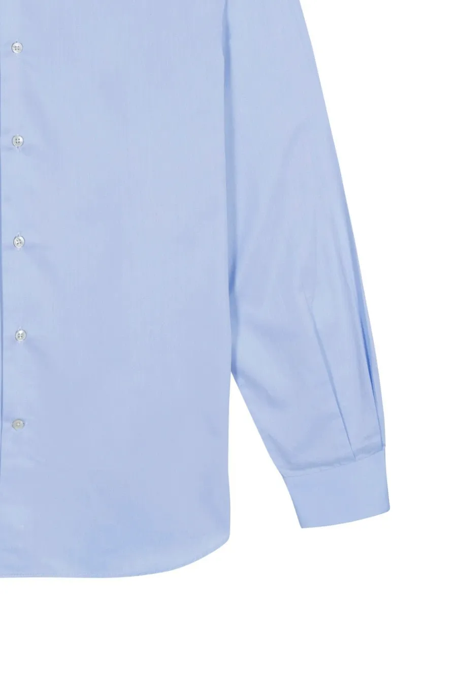 basic sky blue cotton shirt