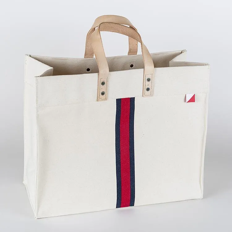 Box Tote - Striped