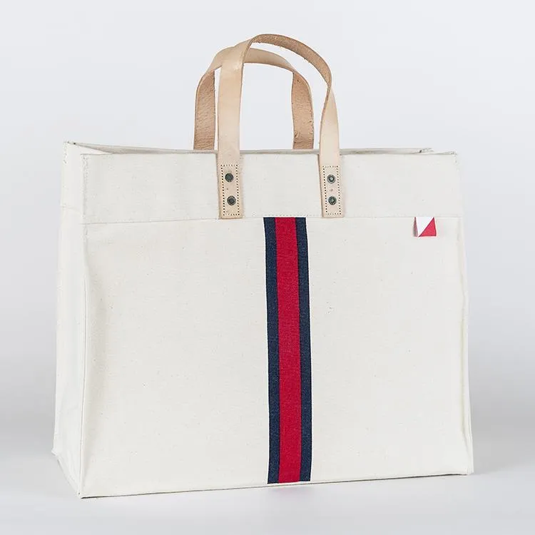 Box Tote - Striped