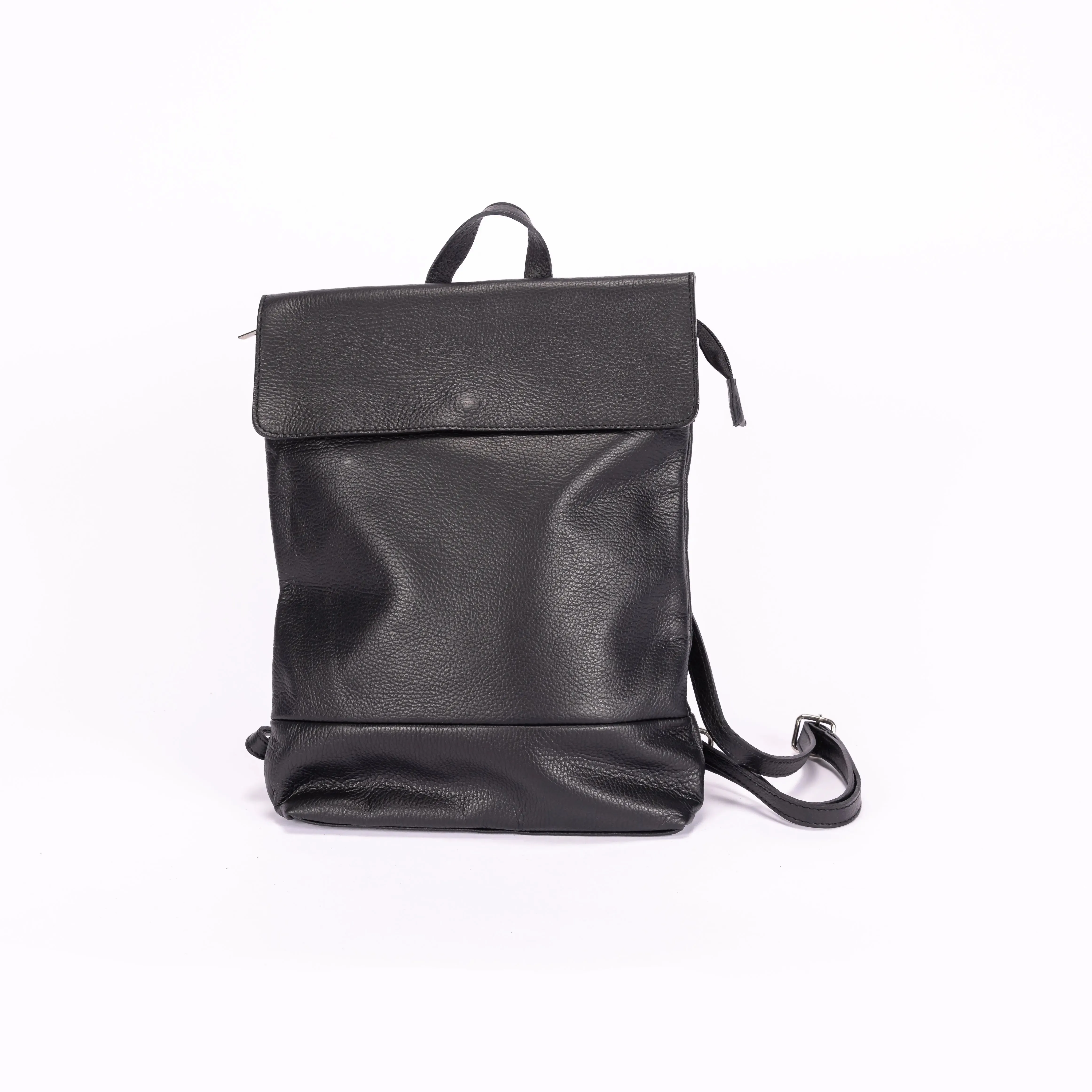Bruno Italian Leather Backpack