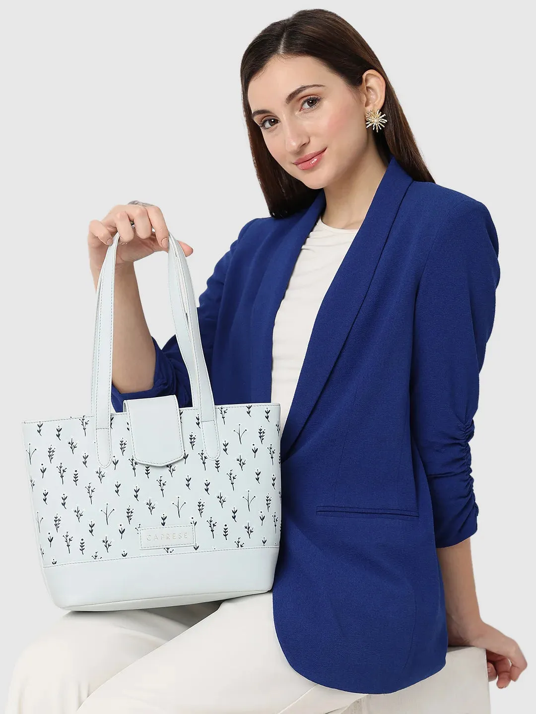 Caprese Pensa Tote Small Lt. Blue