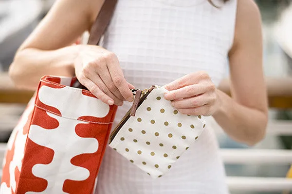 Carryall Tote - Tangerine Echo
