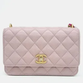Caviar Heart Ball WOC Mini Crossbody Bag