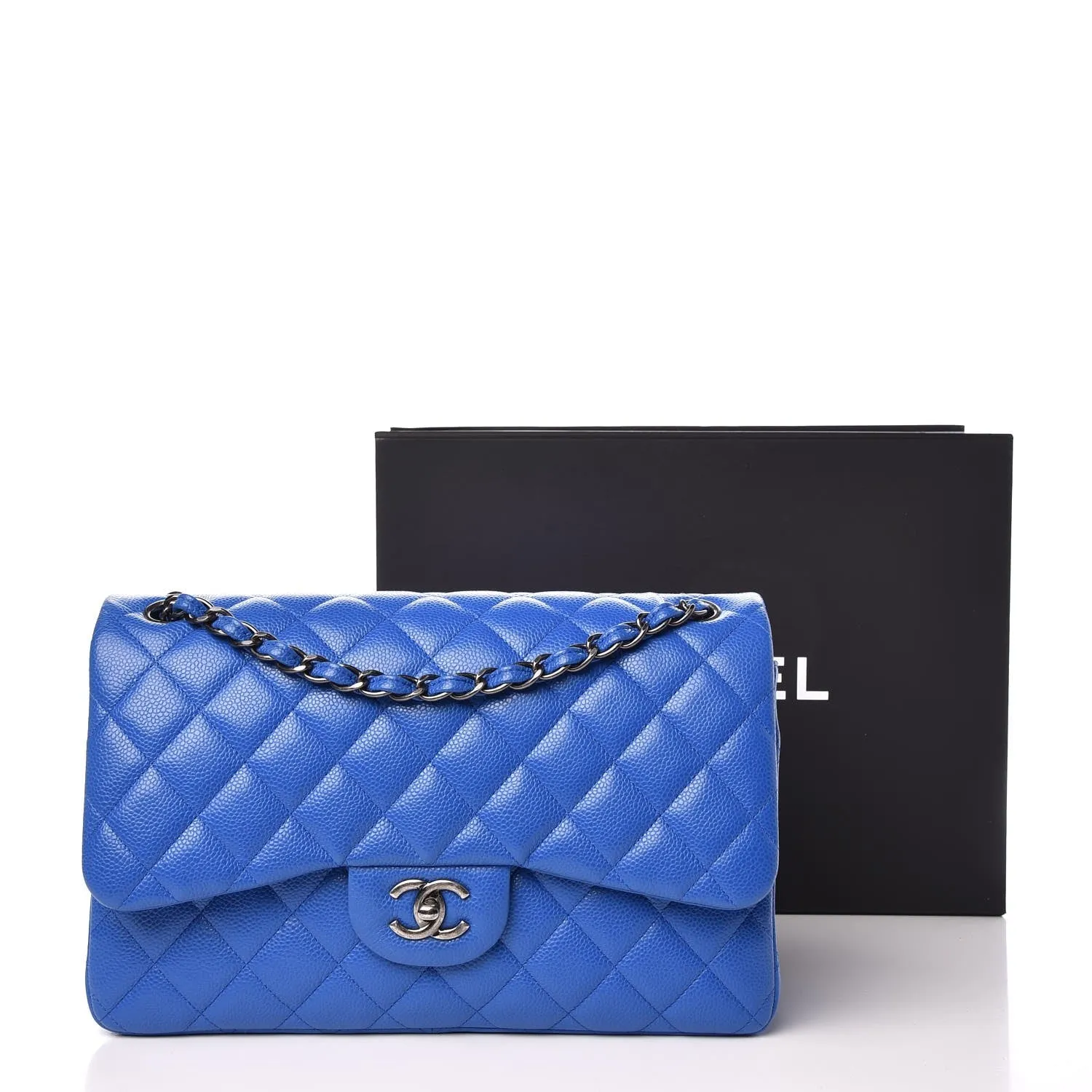 Chanel Caviar Quilted Jumbo Double Flap