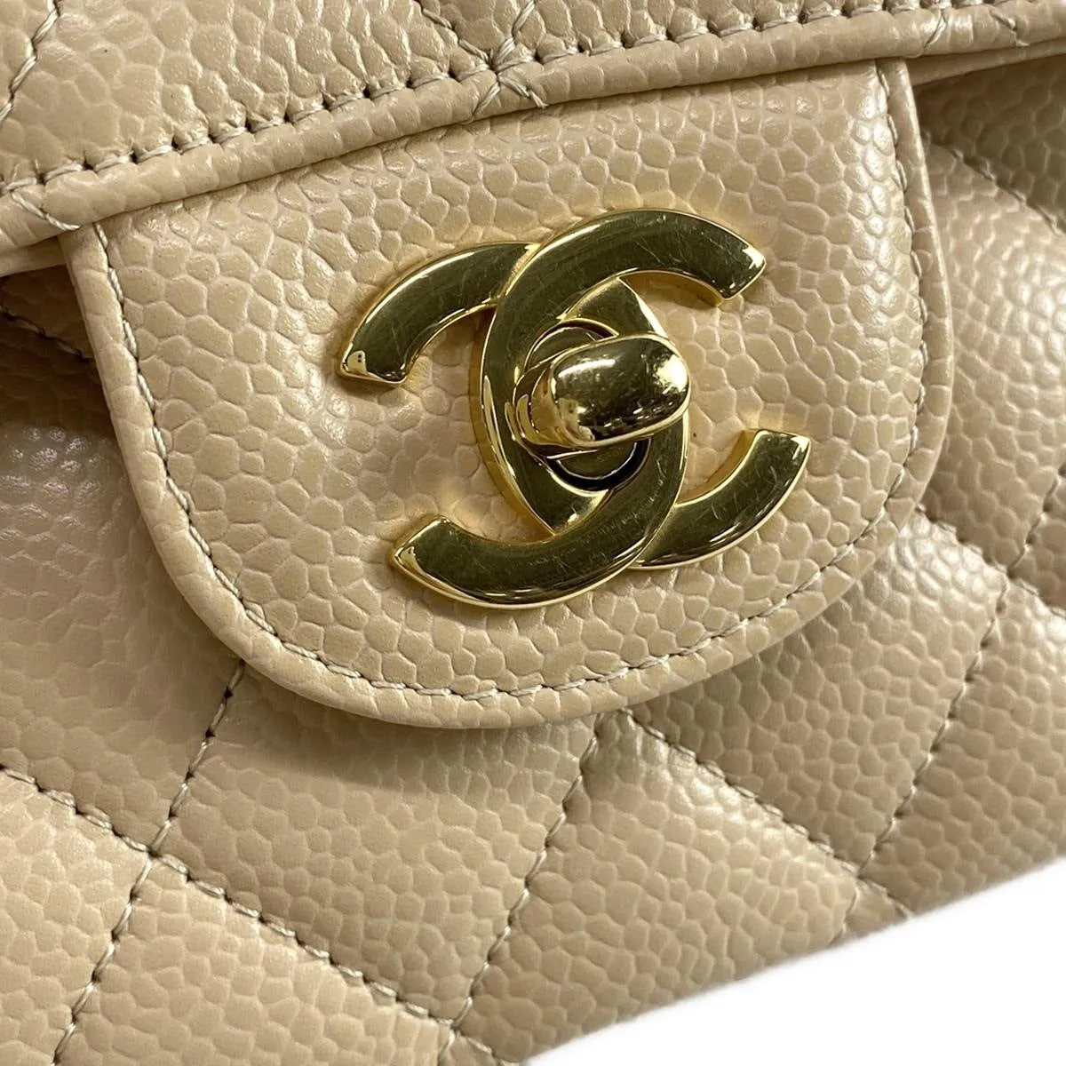 Chanel Classic Timeless Medium beige bag
