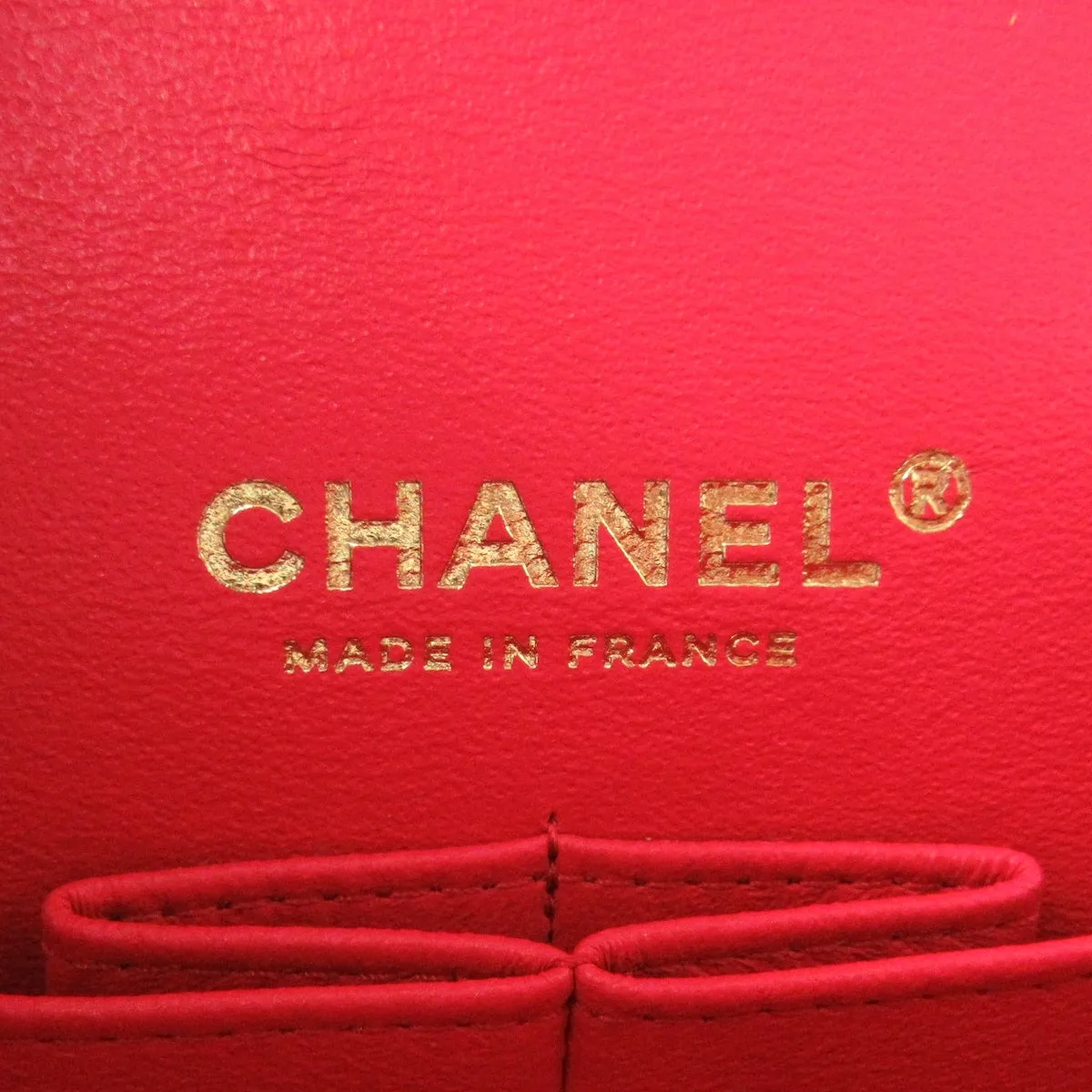 Chanel Classic Timeless, Red Caviar