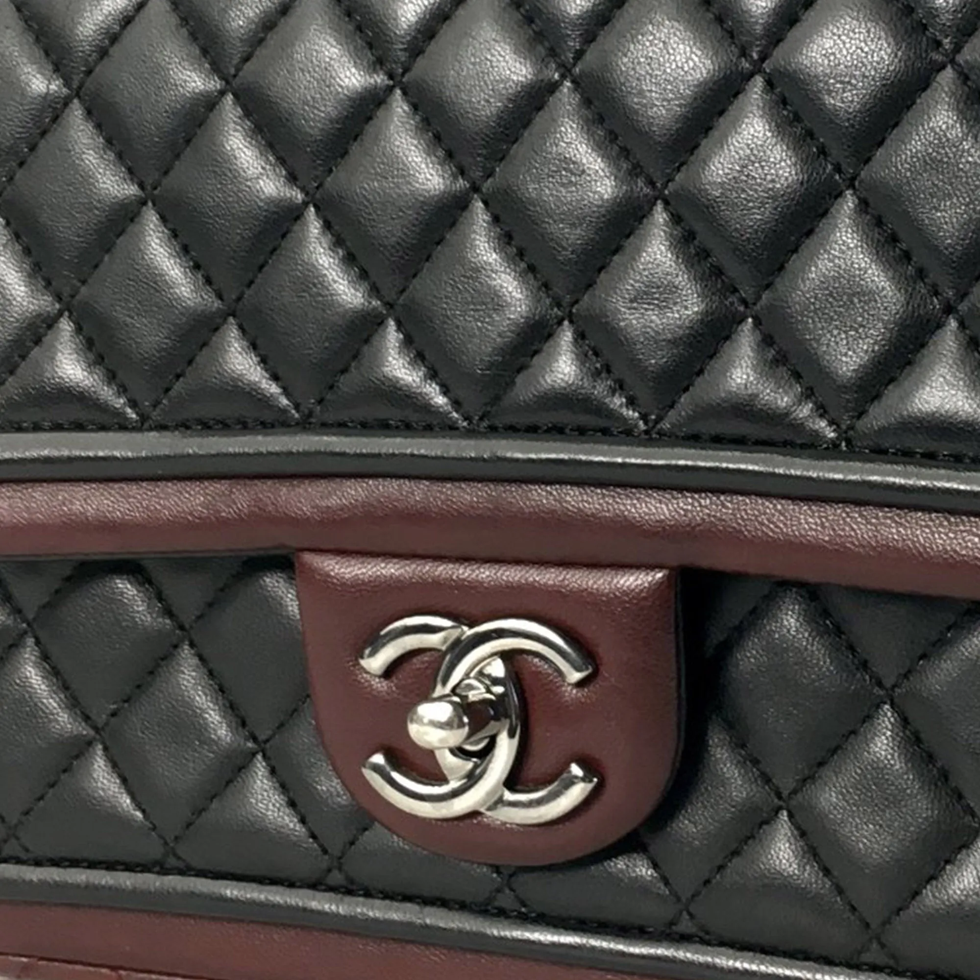 Chanel Medium Quilted Twist Flap Shoulder Bag