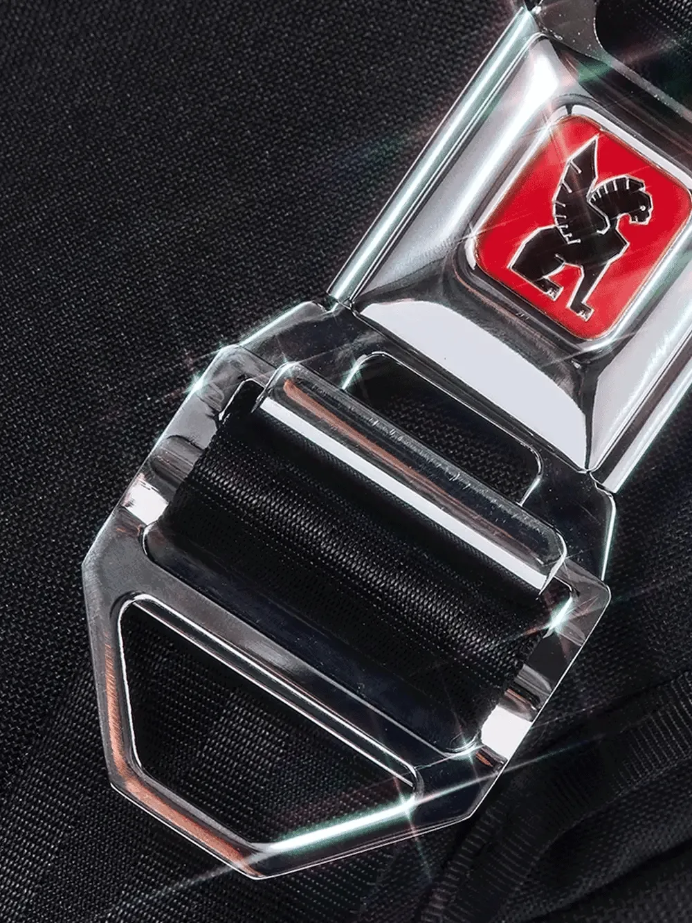 Chrome Industries: Seatbelt Buckle MD (1.5") : Black