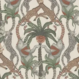 Cole & Son 'Safari Totem Stone' Wallpaper