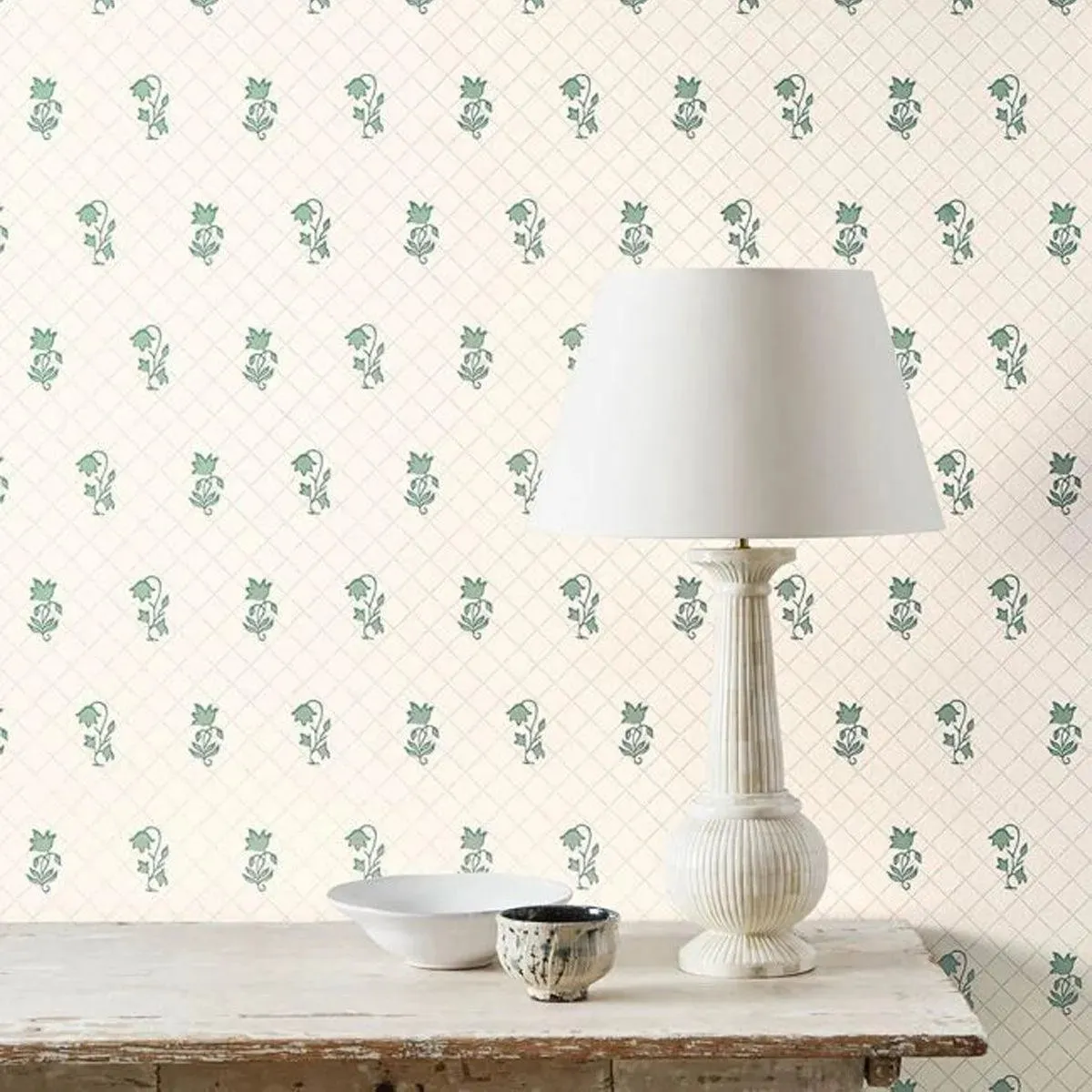 Colefax & Fowler - Berkeley Sprig Wallpaper
