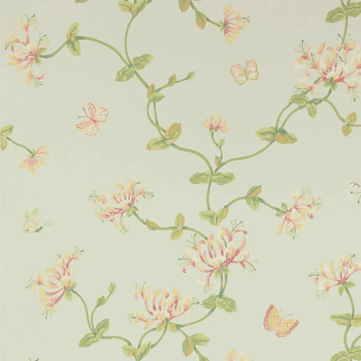 Colefax & Fowler - Honeysuckle Garden Wallpaper