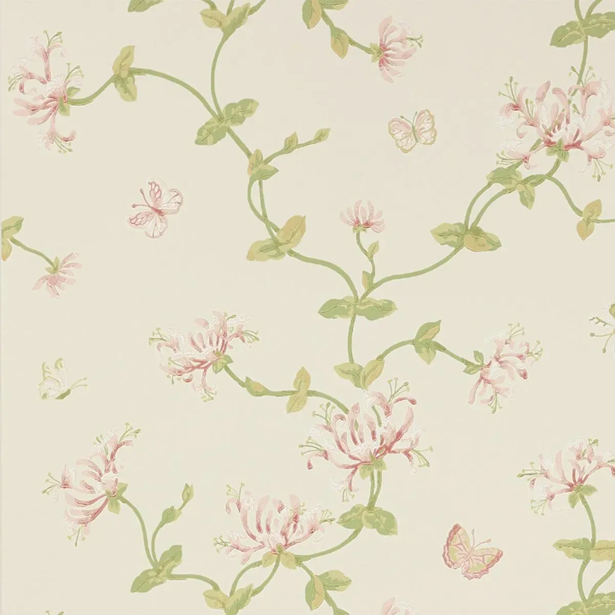 Colefax & Fowler - Honeysuckle Garden Wallpaper