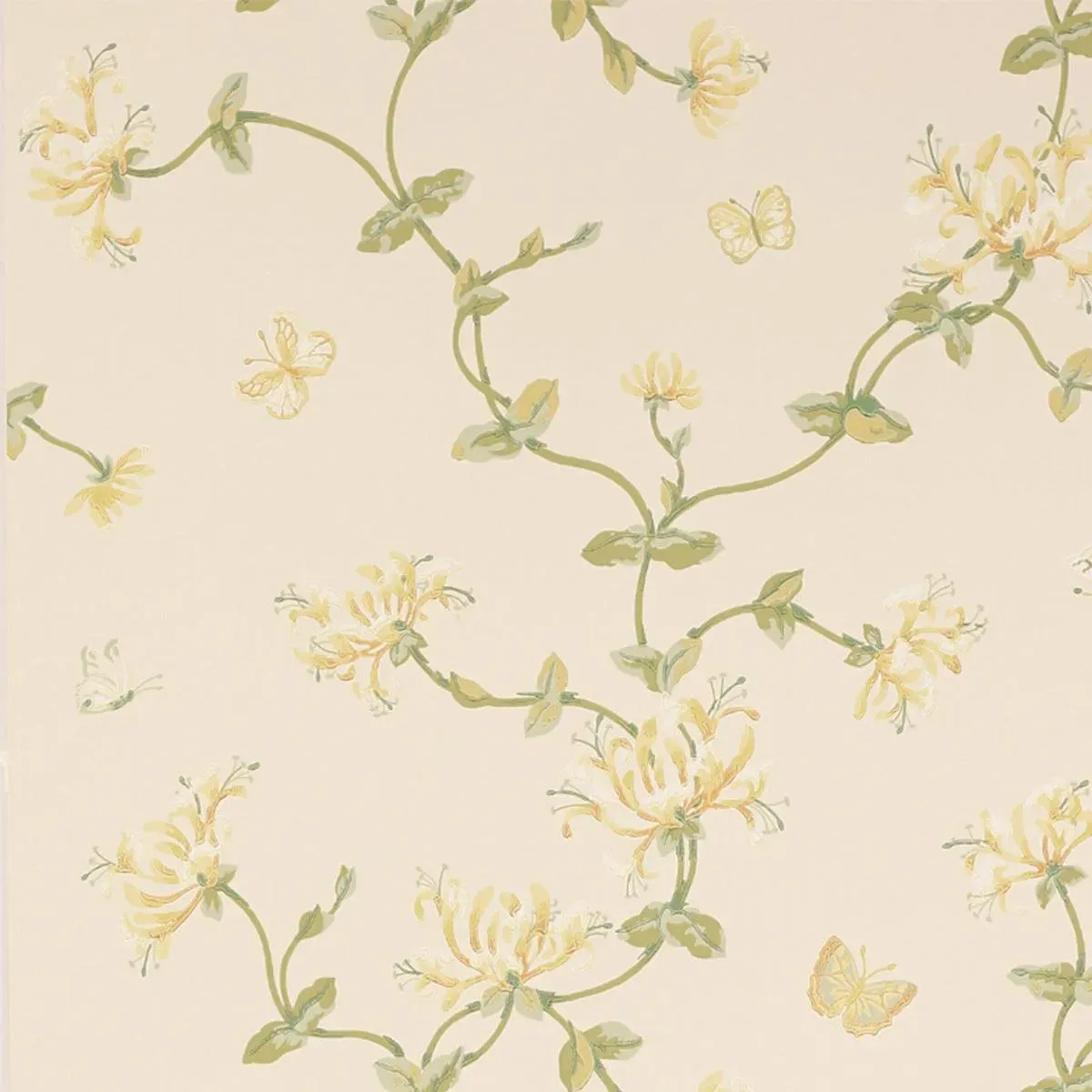 Colefax & Fowler - Honeysuckle Garden Wallpaper