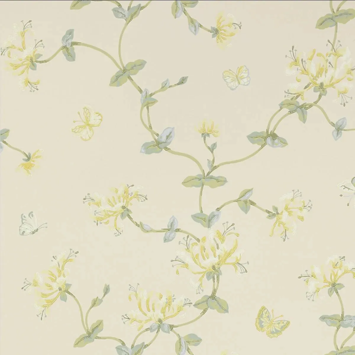 Colefax & Fowler - Honeysuckle Garden Wallpaper