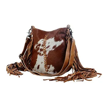 Edgy HairOn Cowhide Bag