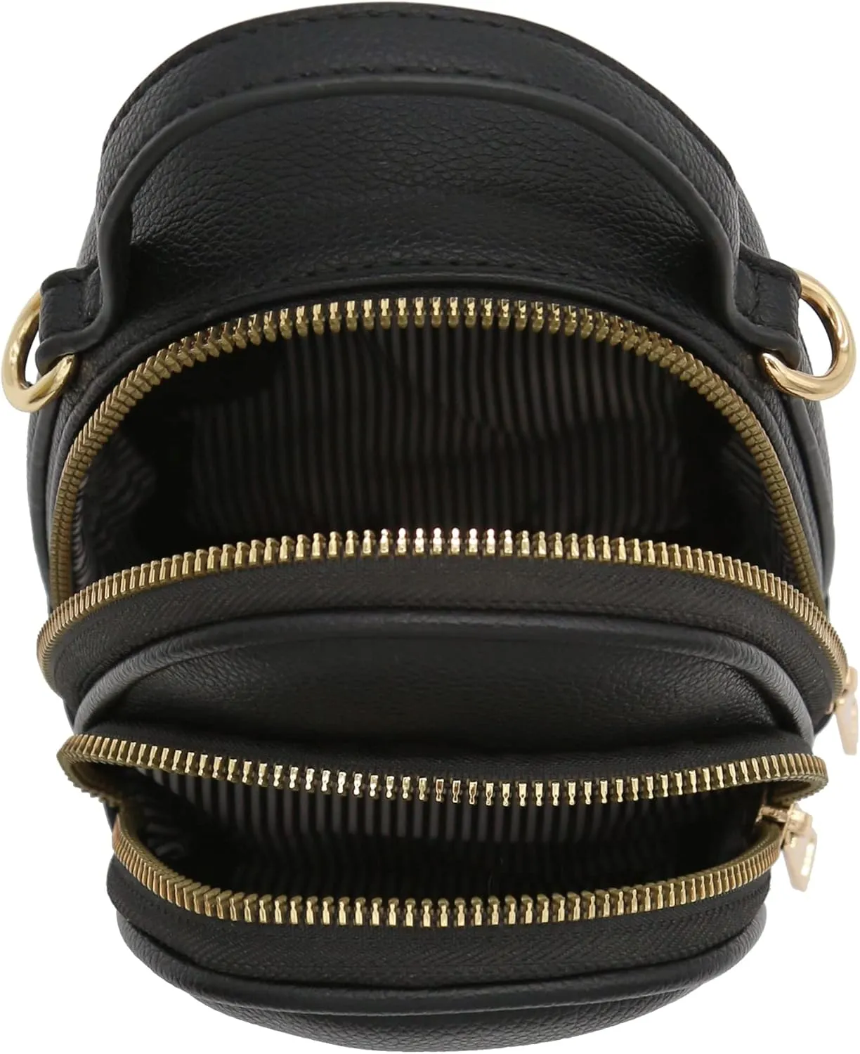 FashionPuzzle Two Compartment Mini Crossbody Bag