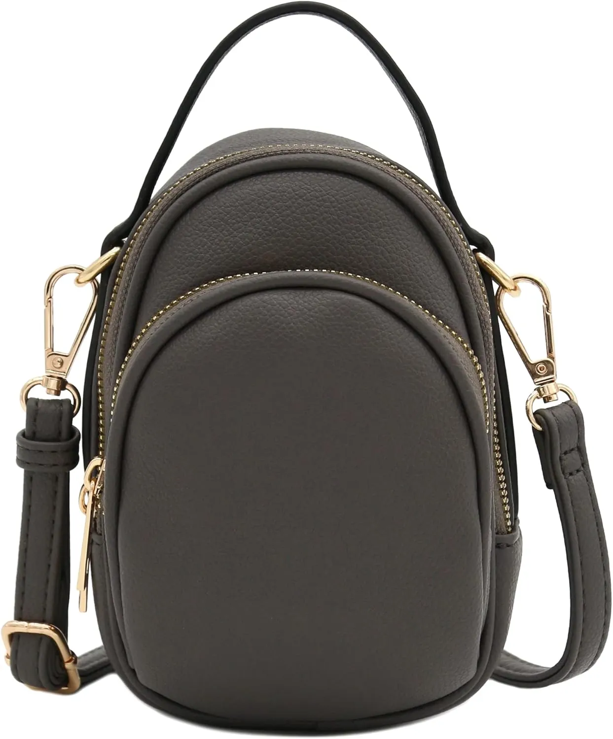 FashionPuzzle Two Compartment Mini Crossbody Bag