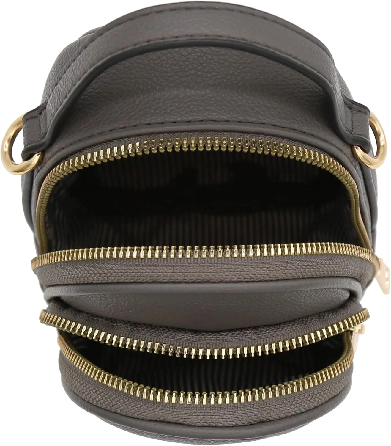 FashionPuzzle Two Compartment Mini Crossbody Bag