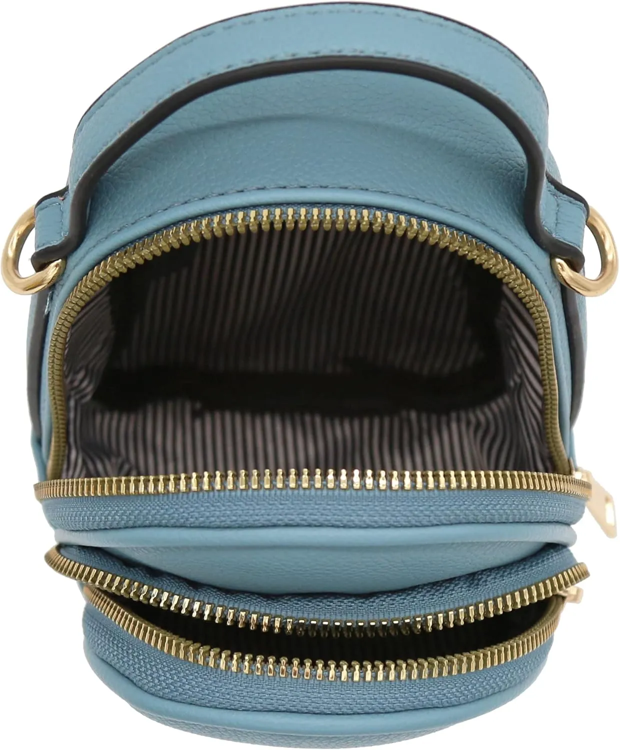 FashionPuzzle Two Compartment Mini Crossbody Bag
