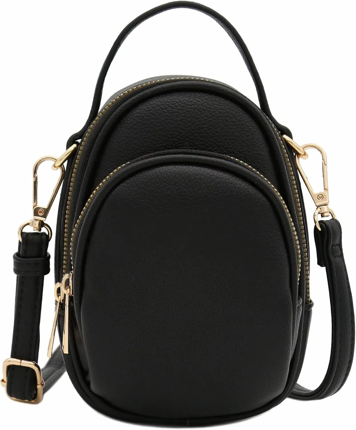 FashionPuzzle Two Compartment Mini Crossbody Bag
