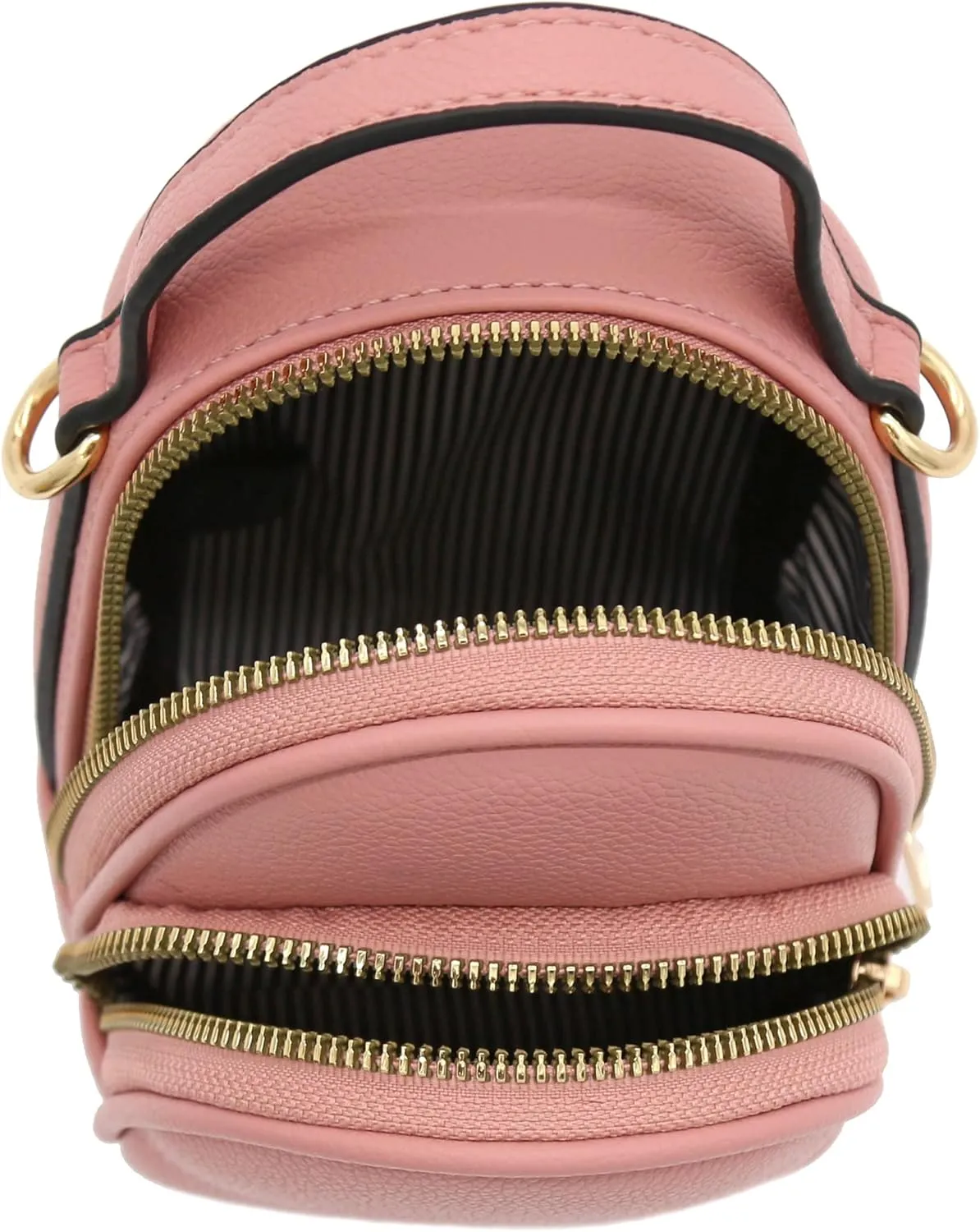 FashionPuzzle Two Compartment Mini Crossbody Bag