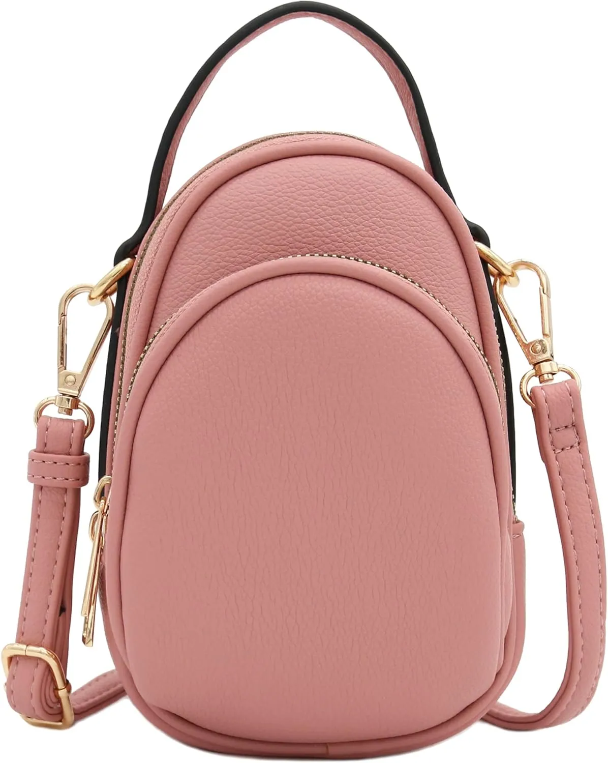 FashionPuzzle Two Compartment Mini Crossbody Bag