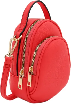 FashionPuzzle Two Compartment Mini Crossbody Bag