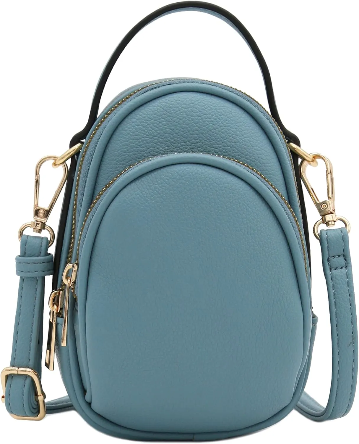 FashionPuzzle Two Compartment Mini Crossbody Bag