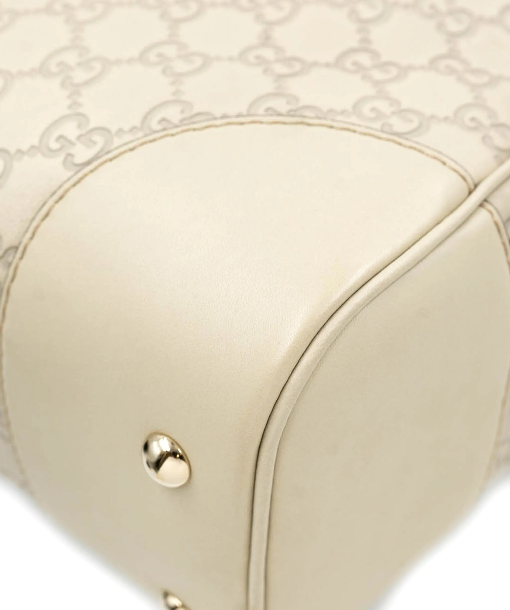 Gucci Guccissima cream tote ALC0105