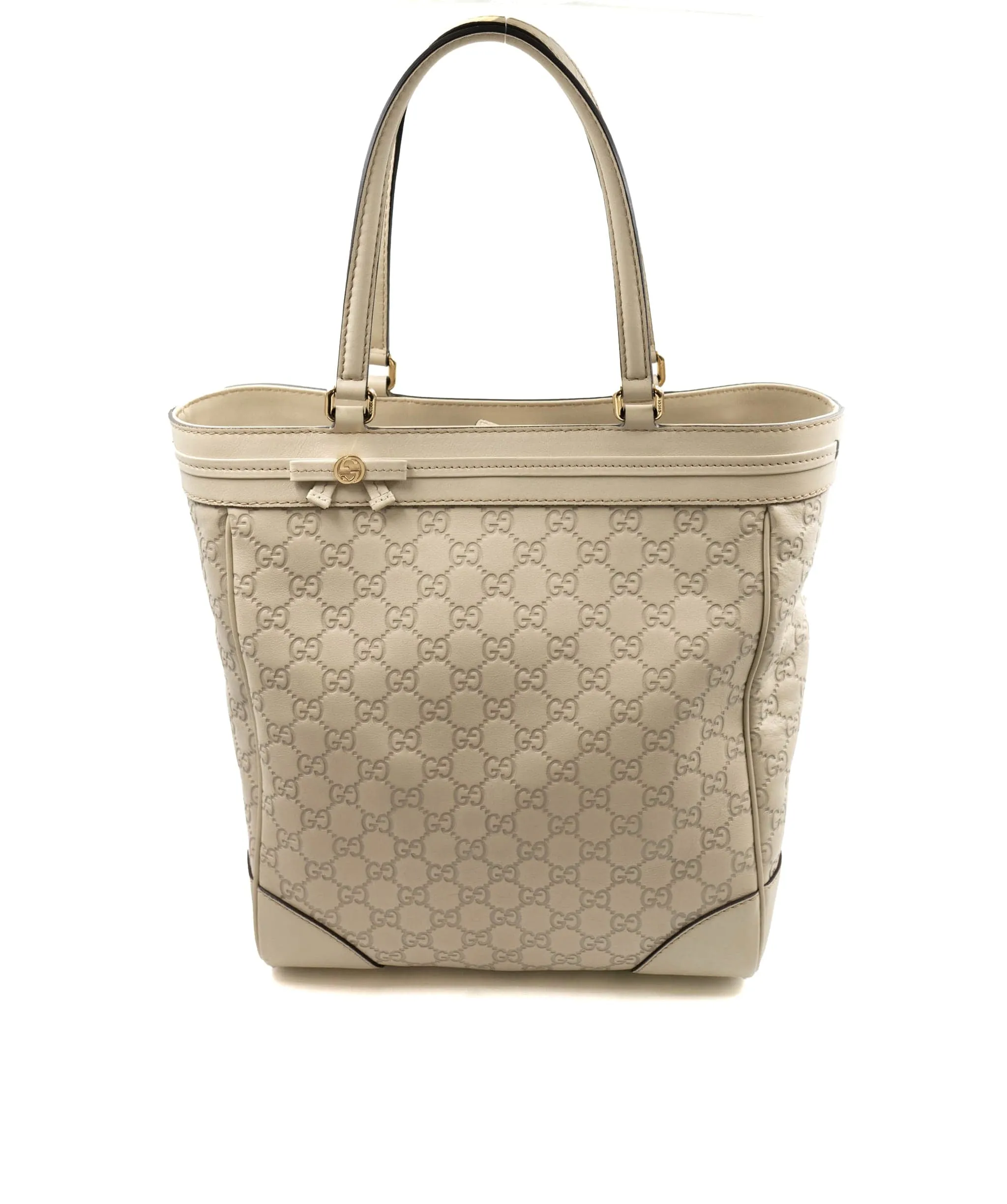 Gucci Guccissima cream tote ALC0105
