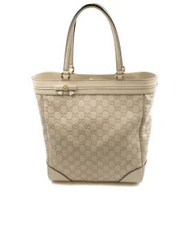 Gucci Guccissima cream tote ALC0105