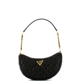 Guess - Giully quilted Black Shoulder Bag - HWQA8748120 - BLACK