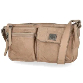 Harley-Davidson Women's Washed Genuine Leather Shoulder Bag Purse, MHW050