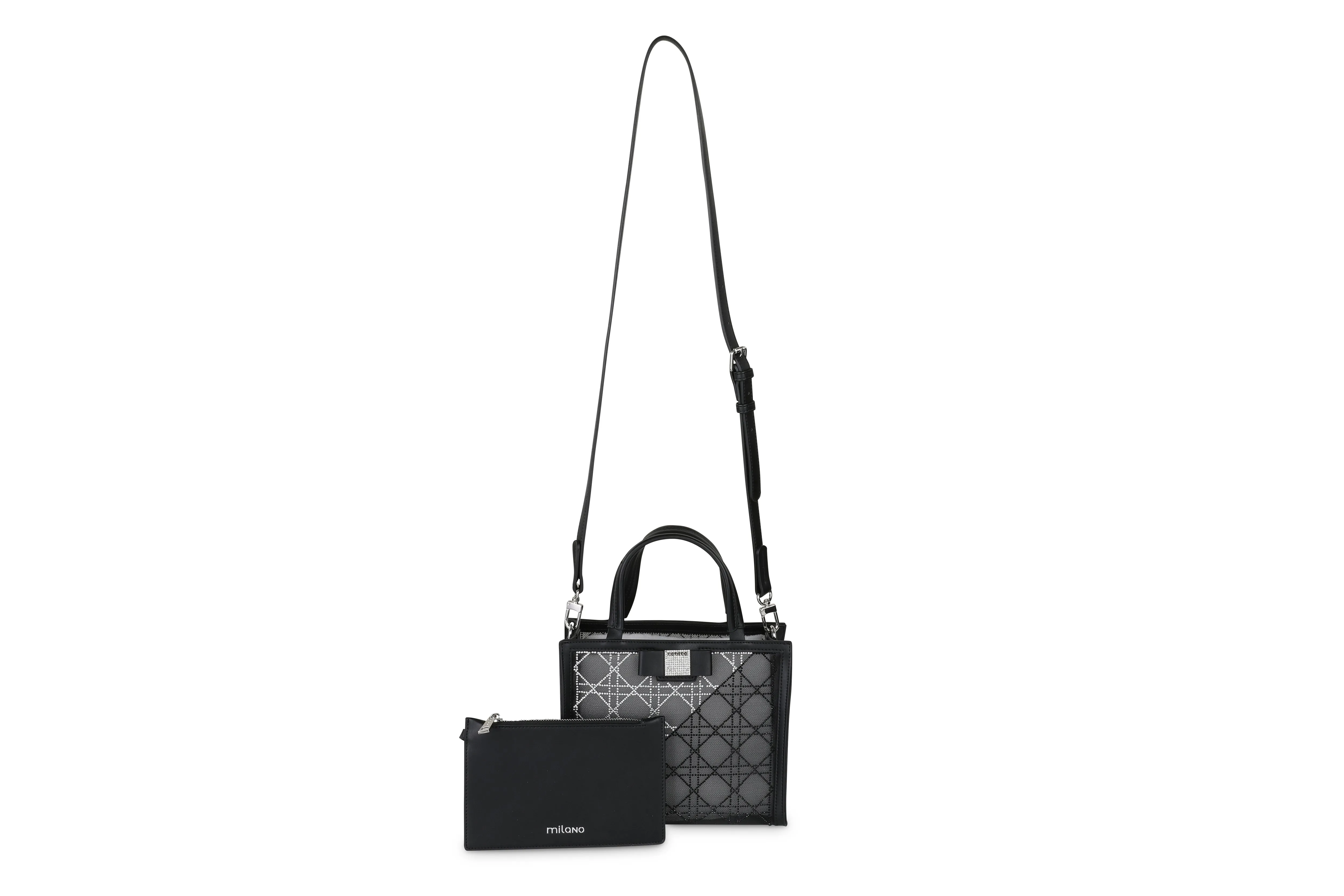 KINZA MINI TOTE- BLACK