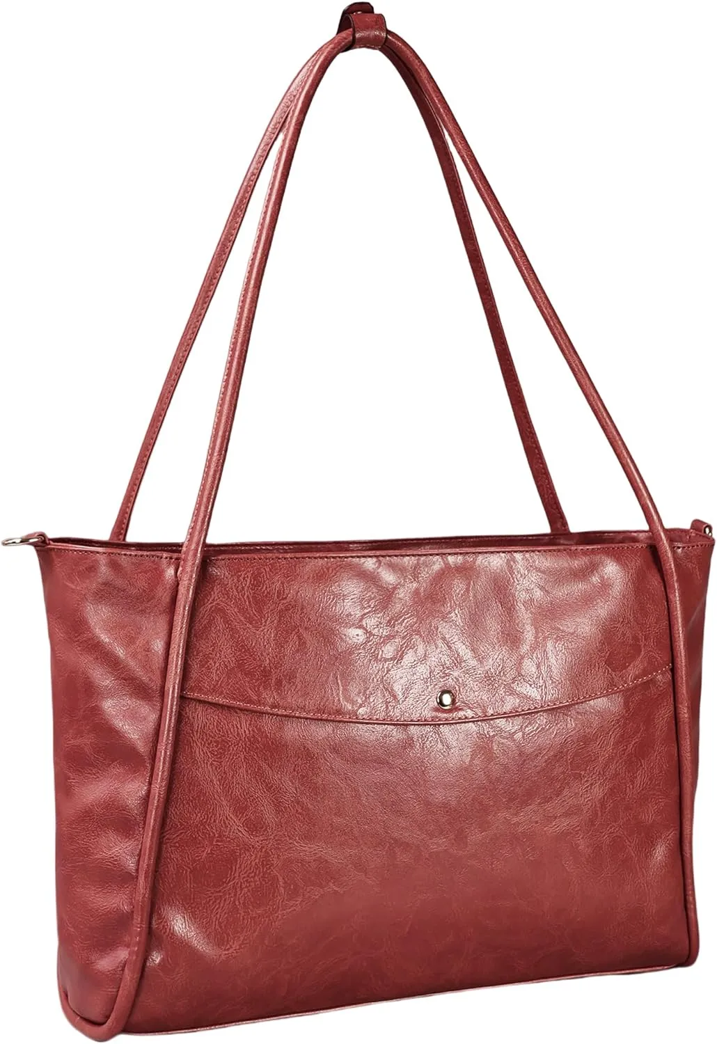 Large Tote Bag for Women Work with Zipper Vegan Leather Shoulder Bags Travel Purses and Handbags Weekender Bags