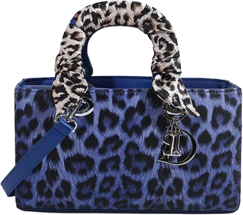 Leopard Print Handbag - Women's PU Leather Crossbody Bag, Waterproof, Fashion Messenger & Satchel Bag