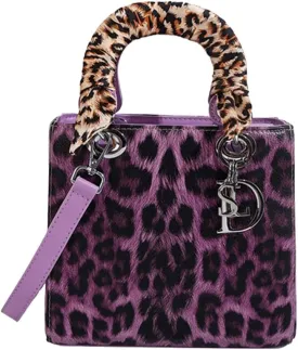 Leopard Print Handbag - Women's PU Leather Crossbody Bag, Waterproof, Fashion Messenger & Satchel Bag