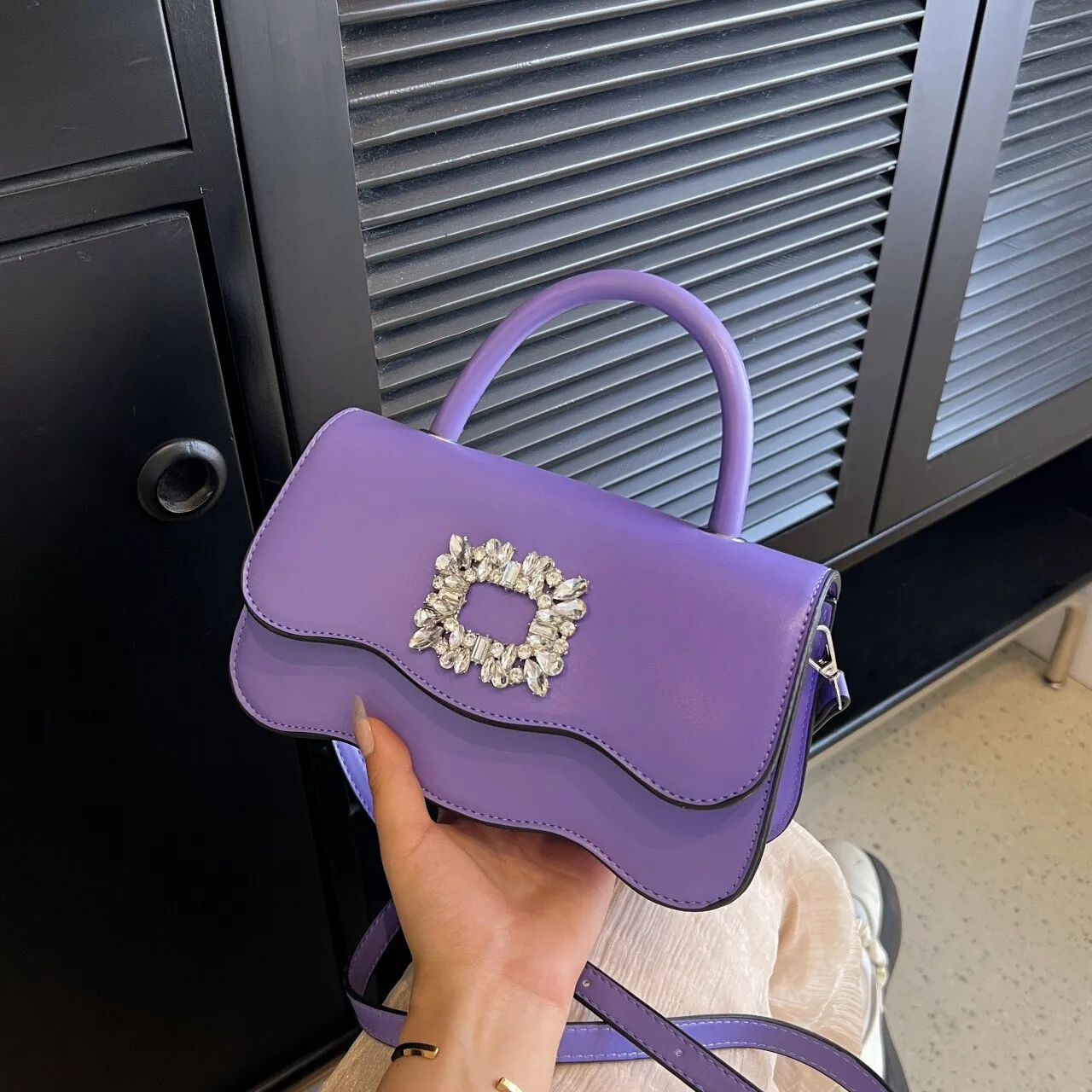 Lolly Versatile Rhinestone Handbag