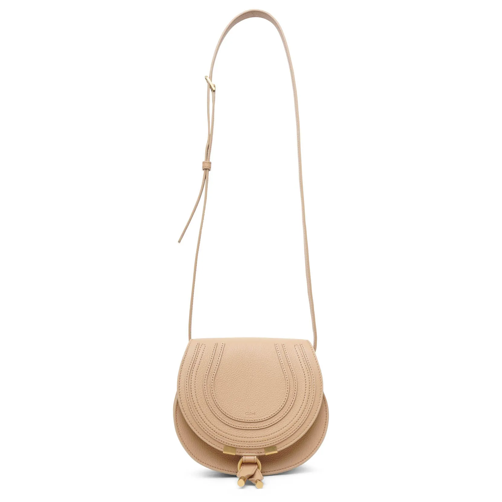 Marcie mini beige crossbody bag