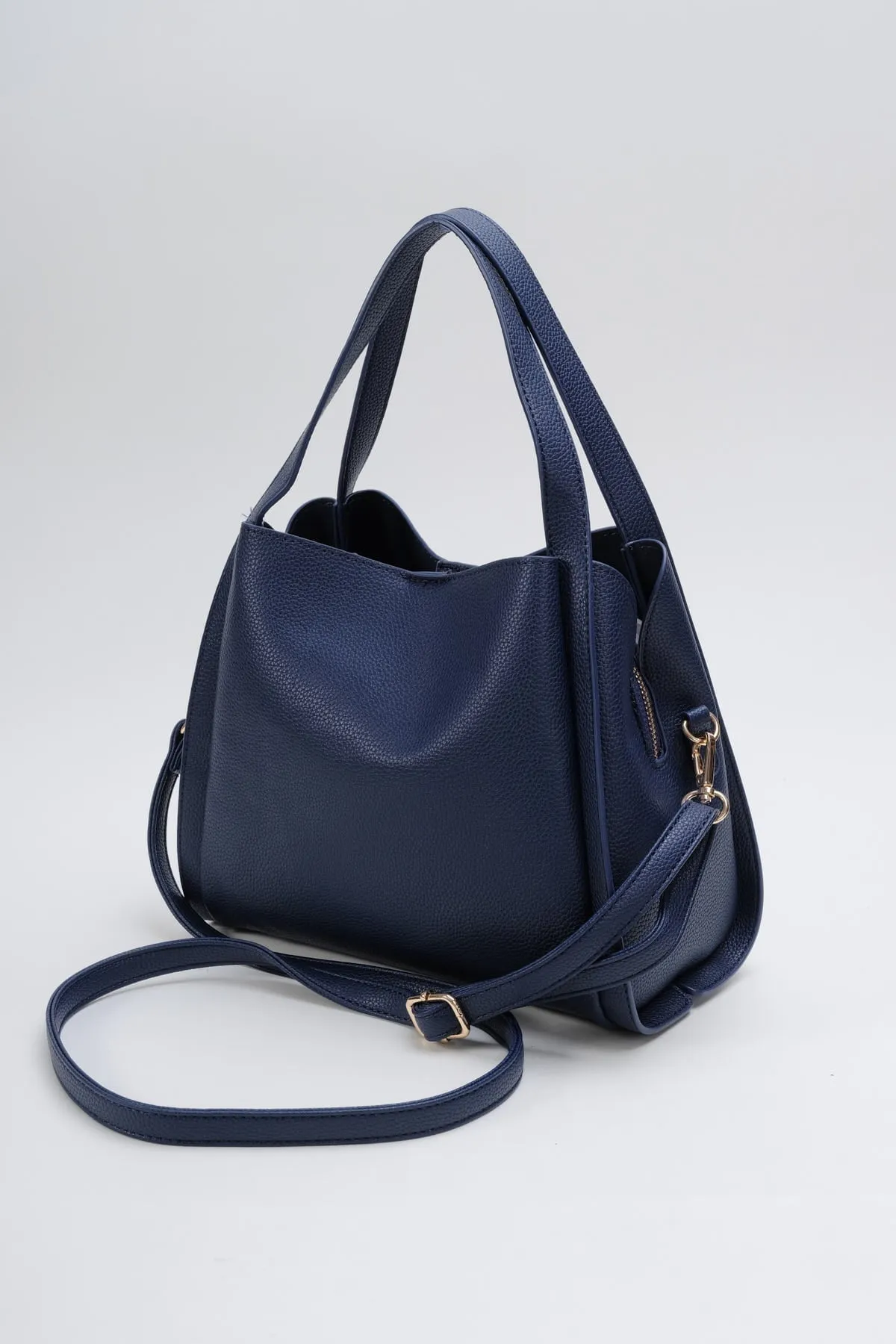 Navy Mini Tote Bag