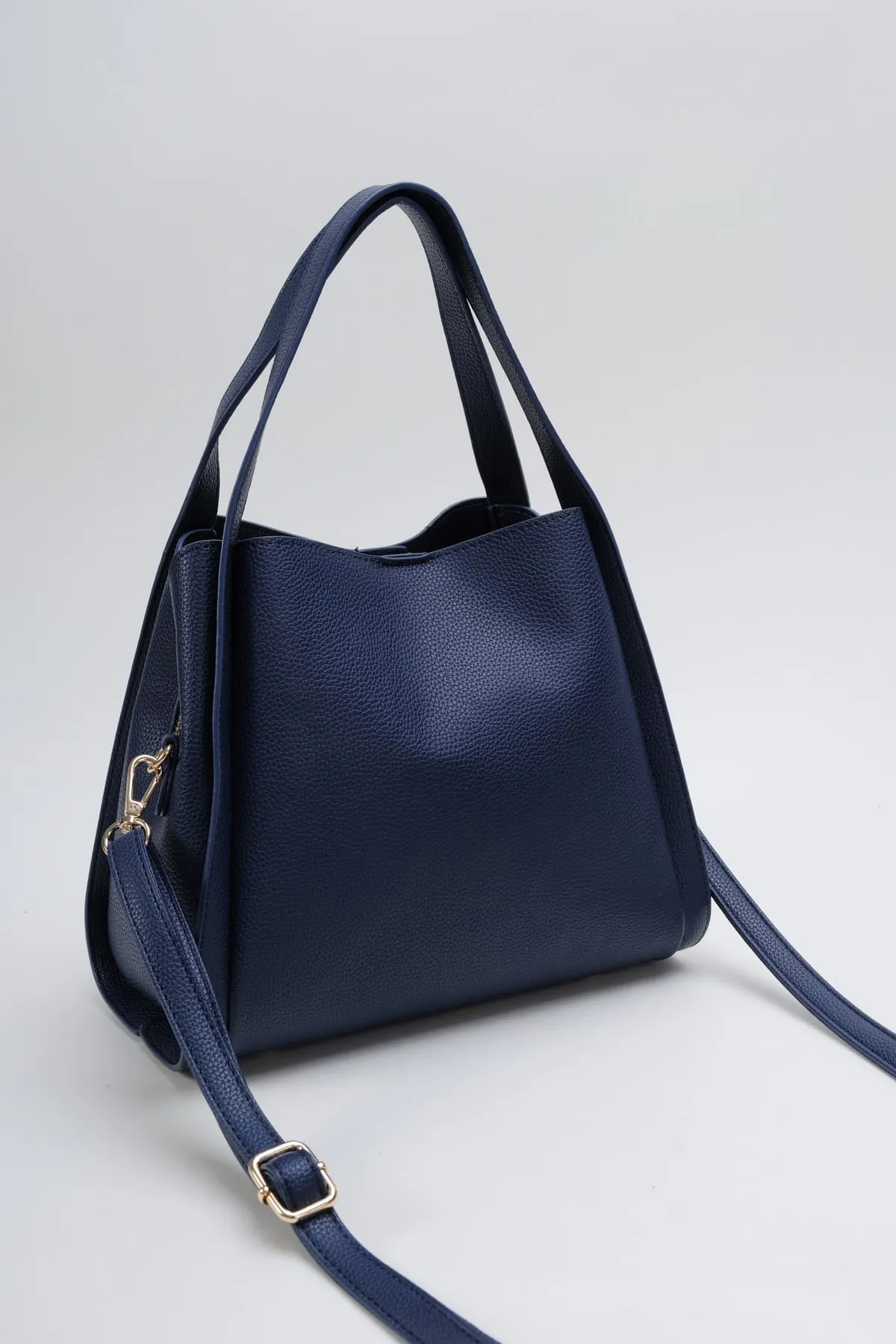 Navy Mini Tote Bag