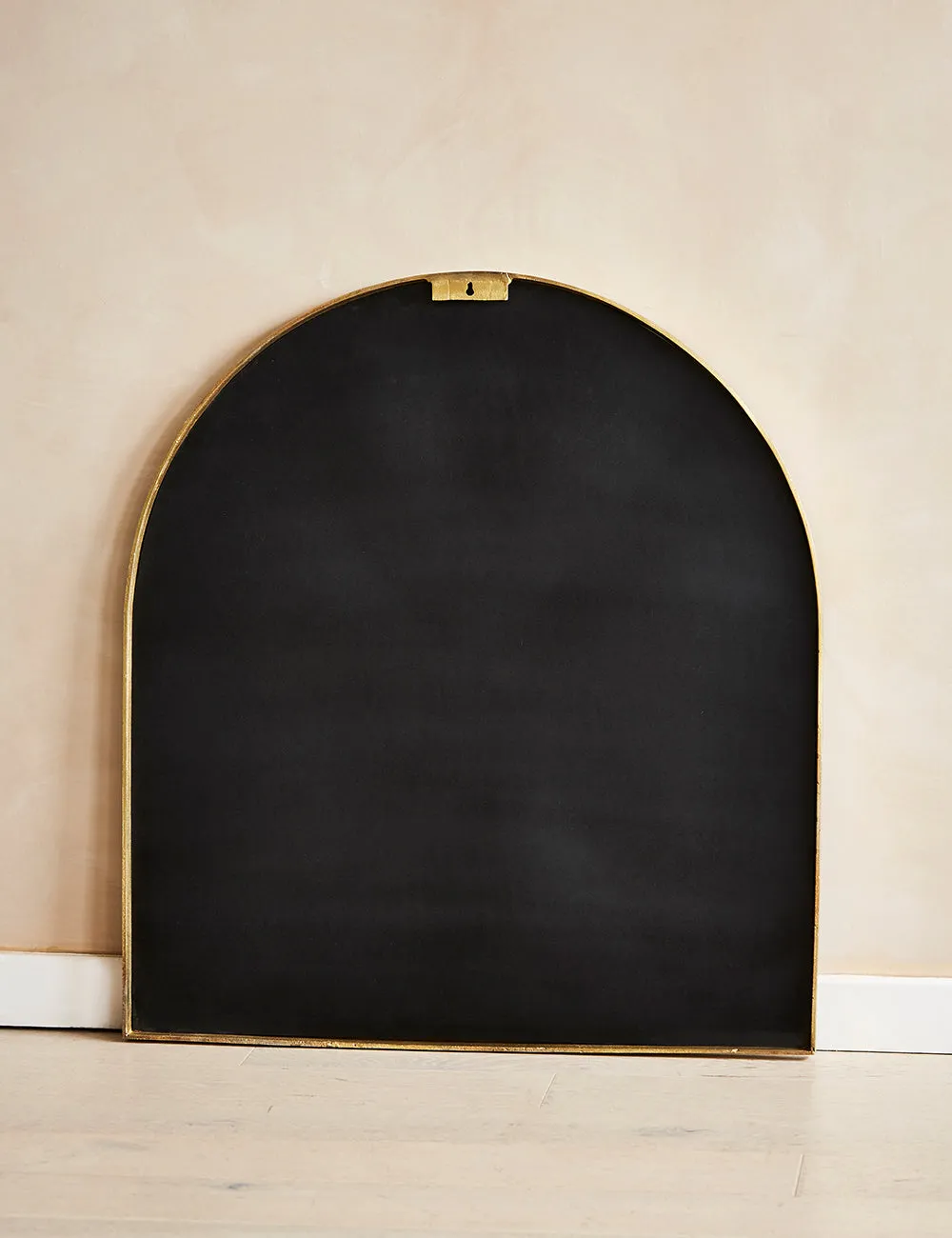 Nkuku Murwara Antique Brass Arch Mirror