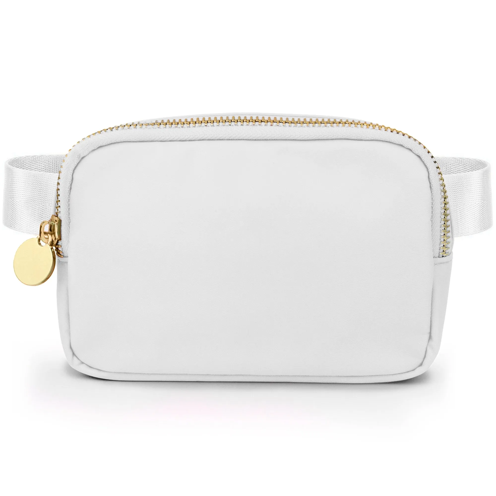 Nylon Belt Bag - Light Pink Fanny Pack For Women - Crossbody Bag Waist Pack Bum Bag